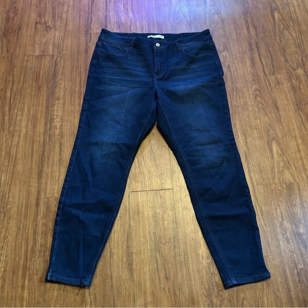 Women's Dark Blue Jeans KanCan 16 jeans